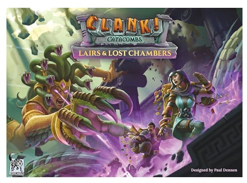 Dire Wolf Clank!: Catacombs - Lairs & Lost Chambers | Dungeon Crawler Kartenspiel | ab 14 Jahren | 2-4 Spieler | 45-90 Minuten Spielzeit, Lila