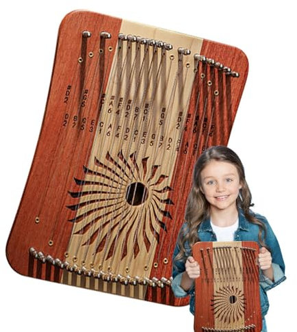 31saitige Holzleier | Saitenharfe | Chromatische Harfe | Musikalisches Lyra Instrument Lyra Harfe für Enthusiasten Lyra Instrument Erwachsene und Kinder Harfe Chromatische Lyra für Musiker