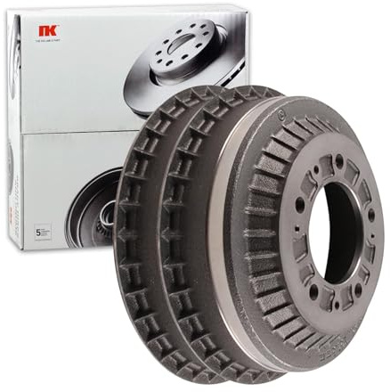 2x NK Ø 250mm Bremstrommeln Satz hinten