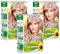 Garnier Nutrisse Dauerhafte Pflege-Haarfarbe mit nährenden Fruchtölen, Coloration mit 8 Wochen Halt, Ultra Crème Tönung, 8.11 Aschiges Hellblond, 3er Pack