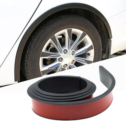 MYJDML 4 Stück Auto Radkasten Rad Augenbraue für VW Polo IV (9N) 2006 2007 2008 2009-pr, Kratzfester Rad Augenbraue Bogen Trim Aufkleber Auto Radlauf Schutzleisten Autozubehör,B