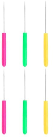 6 Pcs Scriber Needle Cake Decorating Needle, Sculpting Modeling Needle for Cookie Royal Icing, Scriber Needle for Icing Chocolate Cake Decoration