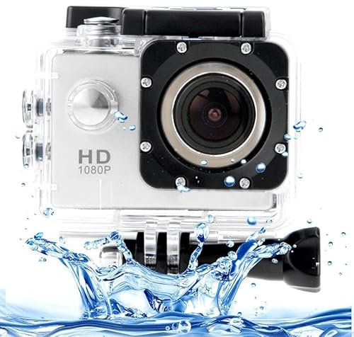 SJ4000 Full HD 1080P 1.5 pulgadas LCD Sports Camcorder with Waterproof Case 12.0 Mega CMOS Sensor, 30 m Waterproof(White)