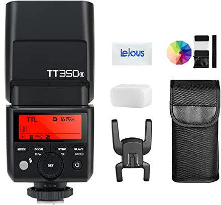 Godox TT350S Mini Thinklite TTL Flash for Sony, 2.4G HSS 1/8000s GN36 Camera Flash Speedlite Compatible for Sony Cameras A7 A7RII A7III A7SII A6600 A6500 A6300 A6000