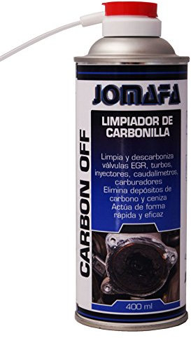 JOMAFA - SPRAY LIMPIADOR DE CARBONILLA 400ML PARA CARBURADOR, ADMISION, VALVULAS EGR...