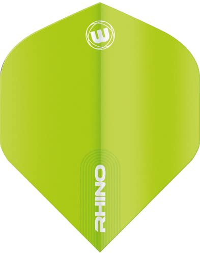 WINMAU Rhino Extra Thick Green Dart Flights - 1 Sätze pro Packung (3 Flights insgesamt)