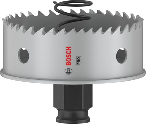 Bosch 1x PRO Sheet Metal PC Plus Lochsäge, 70 mm | für Edelstahlbleche, Stahlbleche, Ø 70 mm, Professional Zubehör Bohrmaschine