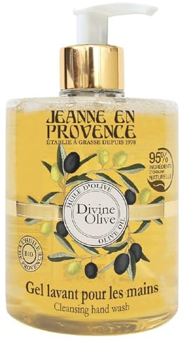 Jeanne en Provence - Lavant Hand Gel - Divine Olive - tillverkad i Frankrike - 500 ml