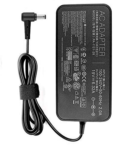 19V 6,32A 120W Laptop Ladegerät AC Netzteil für Asus A15-120P1A PA-1121-28 FX504 UX510UW N56J N56VM N56VZ N750 N500 G50 N53S N55