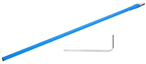 Tomotato Gitarren Halsstab 400 mm Zwei-Wege-Stab Gitarren-Halsstab aus Metall mit 4mm Inbusschlüssel Gitarrenhals Einstellwerkzeug Reparaturwerkzeug