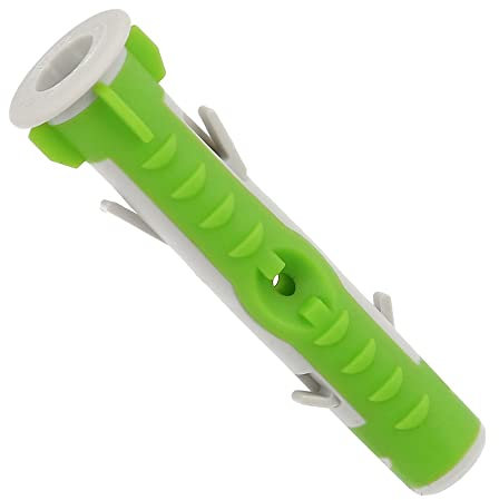 WOLFPACK LINEA PROFESIONAL - Taco Topgripper Bimaterial Ø 10 mm. (Caja 75 unidades) Taco Anclaje Universal, Taco Hormigon, Taco Pladur, Taco Ladrillo