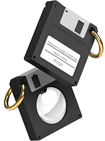 elago Coque Rétro pour Disquettes Compatible avec Apple Airtag Etui