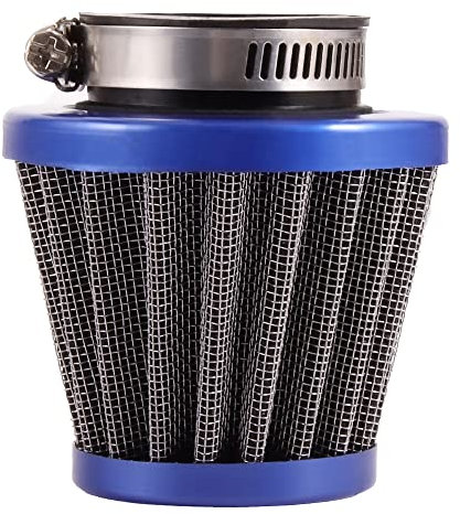 GOOFIT Air Filter 35mm Blue metal Motorcycle Air Filter Replacement for 50CC 70CC 90CC 110CC PZ16 PZ19 PZ22 Carburetor DirtBike ATV Scooter