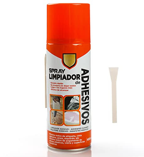 Spray Limpiador de Ahdesivos Eliminación de Etiquetas y Restos de Pegamento Eliminador de Alquitrán 400mL