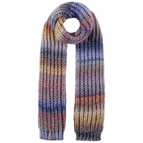 LIERYS Jasila Strickschal Made in Germany Unisex Herbst Winter flieder One Size
