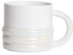HASMI Kaffeetassen Gradienten-Keramik-Becher for Mädchen-High-Value Water Cup-Büro-Kaffeetasse Home-Saft-Teetasse Mug (Color : B)