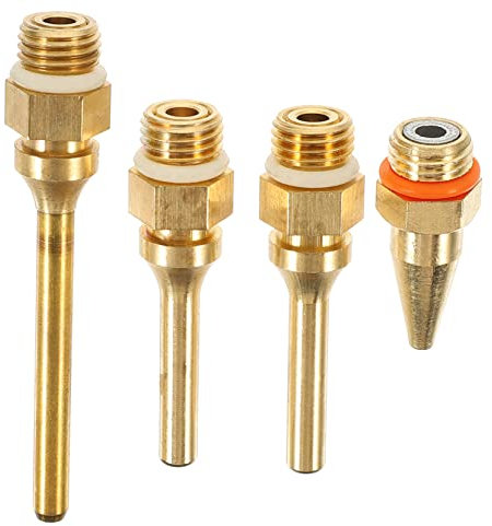 SEWOART Kupfer-heißkleber-sprühspitze Feine Düse Sprühspitze Für Kleber-sprühdüsen-set Zufällige Farbe