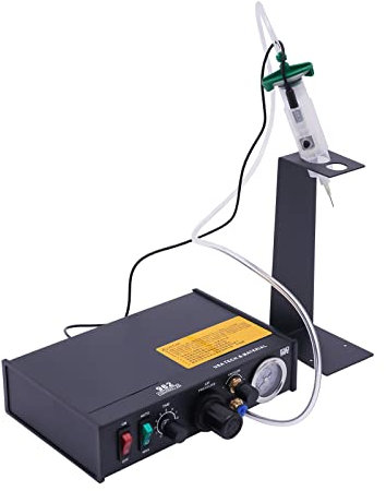 982 Semi-Automatic Glue Dispenser Machine Solder Paste Controller Glue Dropper Machine Automatischer Lotpasten Tragbarer Klebepistolen Pneumatischer Dispenser Lötflüssigkeit