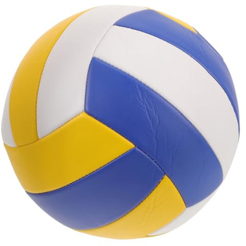WOONEKY Hallenvolleyball Für Training Und Sportspiel Soft-hallenball Mit Maschinennähten Für Volleyballübungen Und Aufnahmeprüfungs-