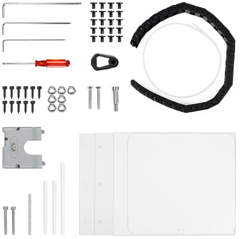 Flashforge - Accessoires de boîtier pour Adventurer 5M, kit de boîtier DIY avec plaques et vis pour déverrouiller l'impression ABS/ASA/PC