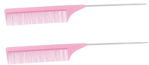 HONMEET Pettine A Coda Di Topo in Fibra Di Carbonio Per Cotonare E Pettinatura