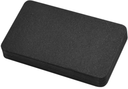 DIYEAH 100stücke Schwarze Blankokarteikarten Leicht Tragbar Vokabelkarten Zum Englischlernen Karteikarten Blanko Papier Für Schüler Lehrer Eltern Üben Schreiben Und Sprechen