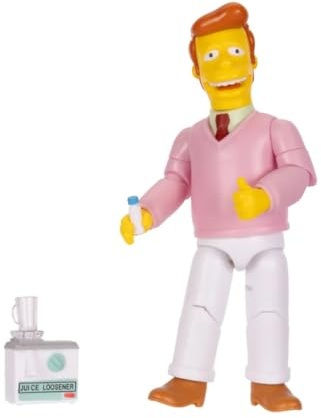 The Simpsons Troy Mcclure de 5 Pulgadas con Estuche y ambientador para el Aliento
