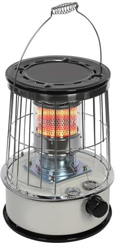 Portable Kerosene Heater Stove, Stainless Steel Design with 6L Oil Capacity, Ideal for Camping, Home, Office, Outdoor, Patio, and Garden Use