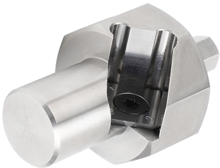 Yanmis Dog Hole Chamfer Reamer Toolpolierte T10 Legierung Schaufel/Flügel Edelstahl Hundeloch Debring -Werkzeug für 20 Mm, Reibungslose Operationen für Holzbearbeitungsbegeisterte