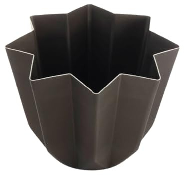 OPIROS Teglia Alluminio Antiaderente Per Dolci Natale Pasqua Compleanni Festività (Forma Pandoro KG.1 NEW)