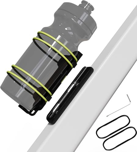 SHYRE Magnetic Water Bottle Holder for Bike | Easy-Fit Universal Lightweight Cycling Drink Bottle Cage Kit | Quick-Attach for MTB, Road Bike & Scooter