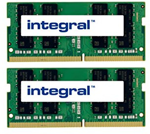 Integral 32GB (2x16GB) DDR4 2133 MHz SODIMM CL15 Laptop Memory Kit
