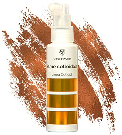 Vonderweid - Cobre colloidal puro, 20 PPM, 100 ml (spray).