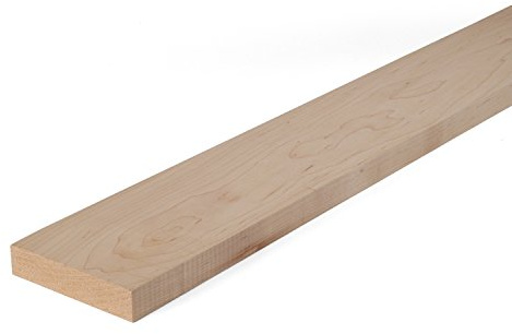 StewMac Electric Guitar Neck Blank for Bolt-on Neck, Plain Maple