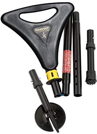 Sitzstock Walker faltbar höhenverstellbar mit Spike und Tasche