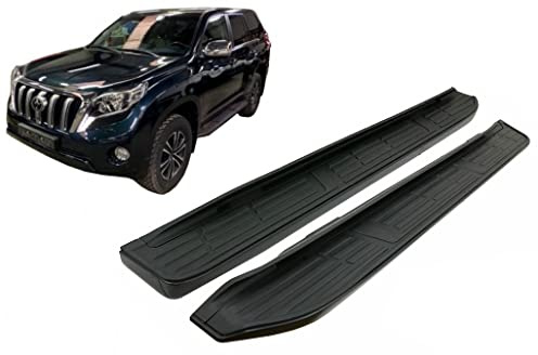 KITT RBTOLCFJ150 - Estribos laterales compatibles con Prado FJ150 2010+ antideslizantes