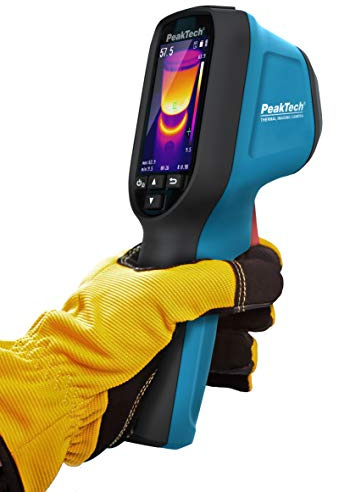 PeakTech P 5615 - Wärmebildkamera 160x120 px. -20°C 550°C mit USB-Schnittstelle & Analysesoftware