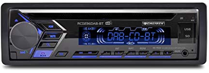 Caliber RCD236DAB-BT Autoradio mit Bluetooth und DAB+ - CD/DVD/USB/SD - RGB-LEDs - Schwarz