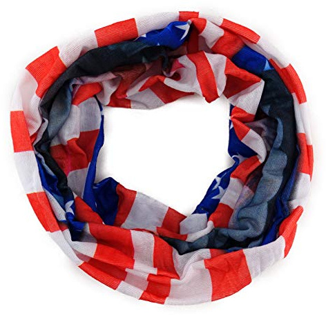 TigerTie multifunktionell duk i olika färger utan söm – duk – halsduk – tubduk, stl 48 cm x 48 cm (omfång)