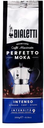 Bialetti Perfetto Moka Café Moulu, 1,5 kg, Intenso – 6 x 250 g