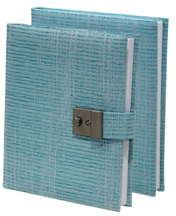 Poesiealbum und Tagebuch Nathan in Blau (Tagebuch mit Schloss)