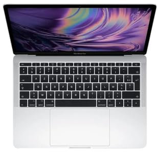 2017 Apple MacBook Pro with Intel 2.3 GHz Core i5 Chip (13-Inch, 8GB RAM, 128GB SSD Storage) Azerty France/Belgium - Silver (Ricondizionato)