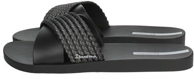 Ipanema Street Ii Fem sandaletter/träskor dam svarta pantoletter skor, svart, 39 EU