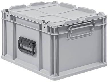 PROREGAL Eurobox NextGen Portable | HxBxT 23,5x30x40cm | 20 Liter | Eurobehälter, Transportbox, Transportbehälter, Stapelbehälter