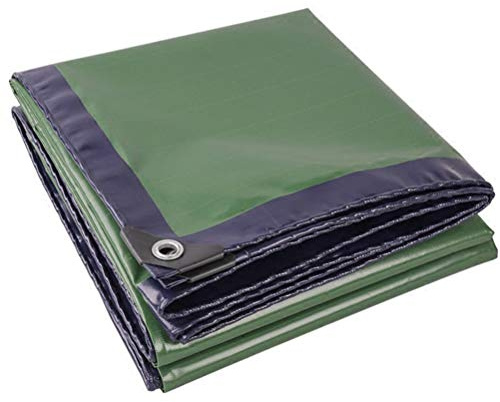 Camping Tent Tarp Tarpaulin Awning Groundsheet Hammock Canopy Footprint Ground Sheet Rain Fly Shelter Shade Blanket Mat Sunshade Waterproof Heavy Duty (Color : A, Size : 4x7m)