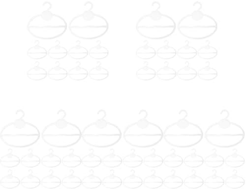 Cabilock 50 Stück Schalhalter Runder Haken Schal-aufhänger Hijab-aufhänger Aufhänger Zur Aufbewahrung Von Schals Schal-Organizer Krawattenhalter-Organizer Binden Aufbewahrungskiste Plastik