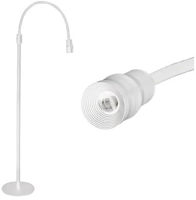 UV-Harz-Härtungslicht, LED Lila Licht UV Wimpern Schönheit Nagel Kleber Schnelle Aushärtung Lampe Wimpern Pfropfen Fuß Schalter LED Stehlampe für 3D-Drucker verfestigt lichtempfindliches Harz(Square s
