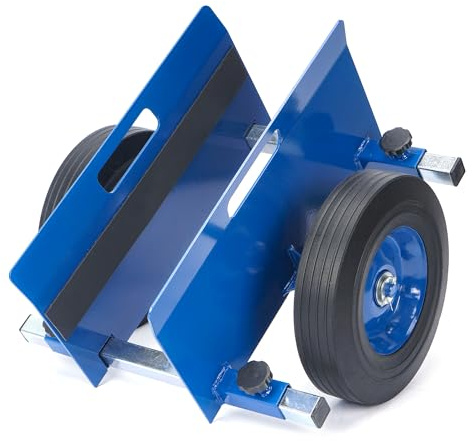 lesolar Heavy Duty Panel Dolly,1100LBS Weight Capacity，Adjustable Drywall Mover with 10 Solid Wheels for Panel Mover, Wood Mover, Drywall Mover and Door Dolly (C)