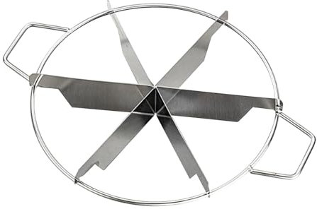 Whole Cake Cutter, Cheesecake Cutter, Cake Cutter, Stainless Steel, Round Non-Stick Condenser, Cheese, Pizza Cutting Tool for Even 6/7/8 Slices