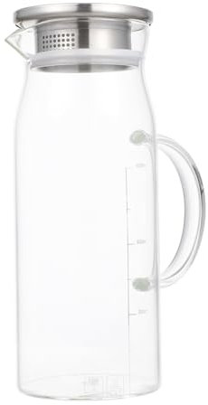 KOCKSHION Cara Titolo Generato Base Alle Specifiche Fornite Caraffa Trasparente Da Contenitore Per Leggero e Pratico Per Bevande Fresche e Occasioni Speciali